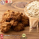 オートミールクッキー(プレーン) 【200g(100g×2袋)】※割れ欠けあり | 小麦不使用 低GI 低糖質 糖質制限 小腹サポート 雑穀スイーツ