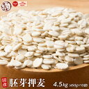 雑穀 雑穀米 国産 胚芽押麦 4.5kg(450g×10袋) 徳用サイズ 無添加 無着色 送料無料 ダイエット食品 置き換えダイエット