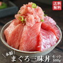 本マグロ【まぐろ三昧丼セット】【送料無料】