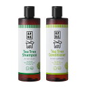 【APDC ティーツリーシャンプー&コンディショナーセット 500ml】