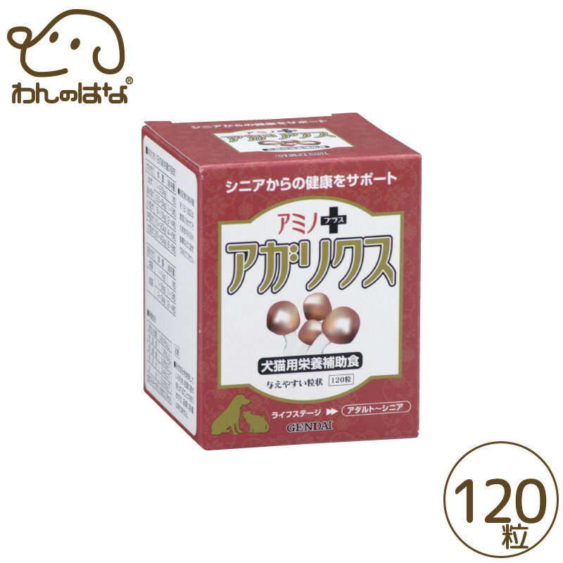 現代製薬 アミノプラス・アガリクス 120粒 (1粒100mg)