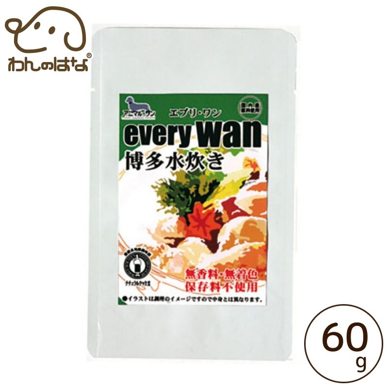 アニマル・ワン every wan 博多水炊き 60g