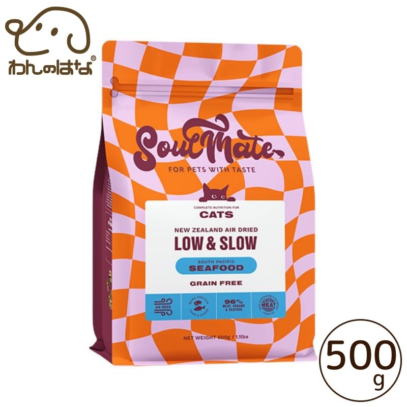 樂天商城 - SoulMate(ソウルメイト) CAT エアドライフード シーフード 500g