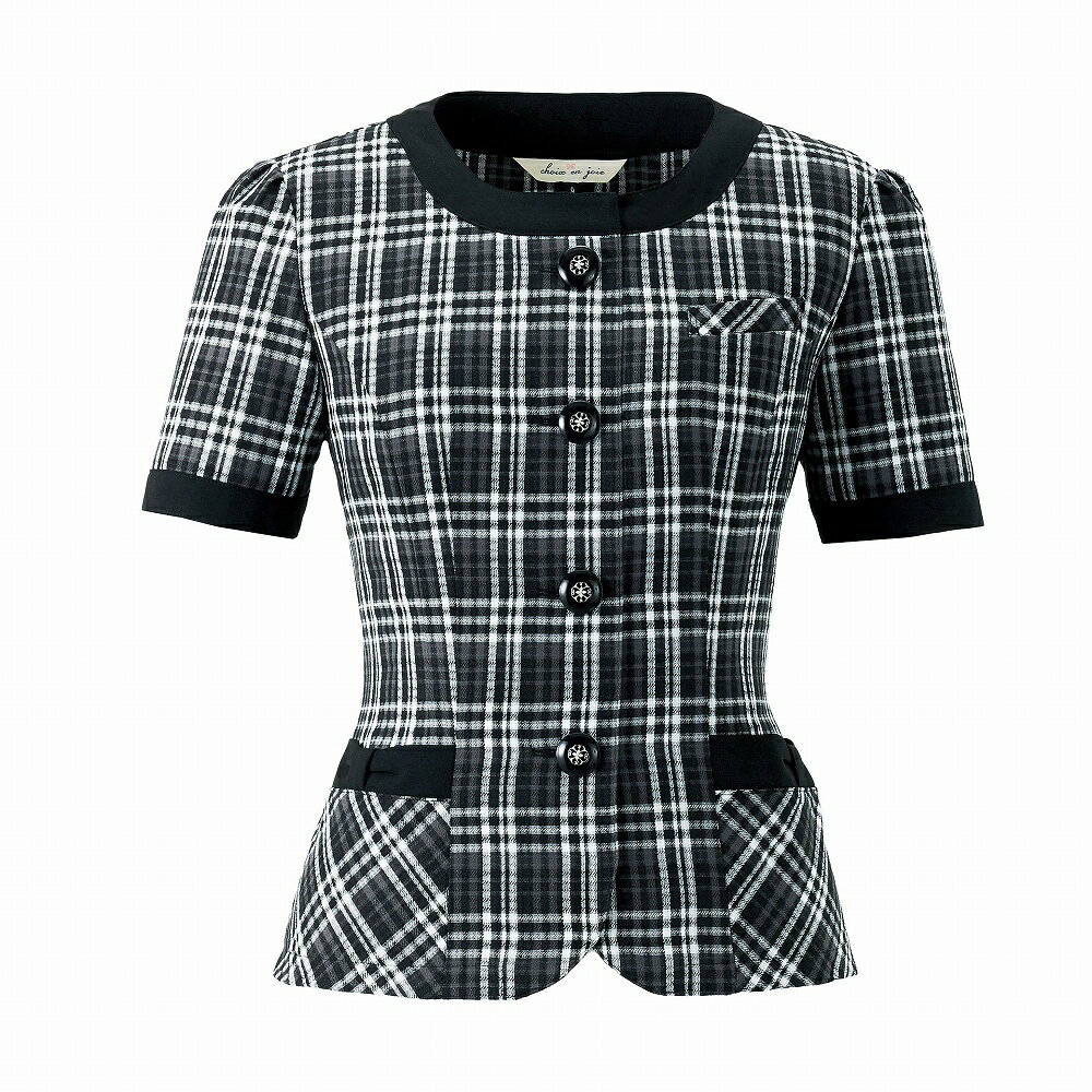 【取り寄せ】enjoie アンジョア オーバーブラウス 26650 (ZQ061) 17・19号 春夏 2025Spring&SummerCollection