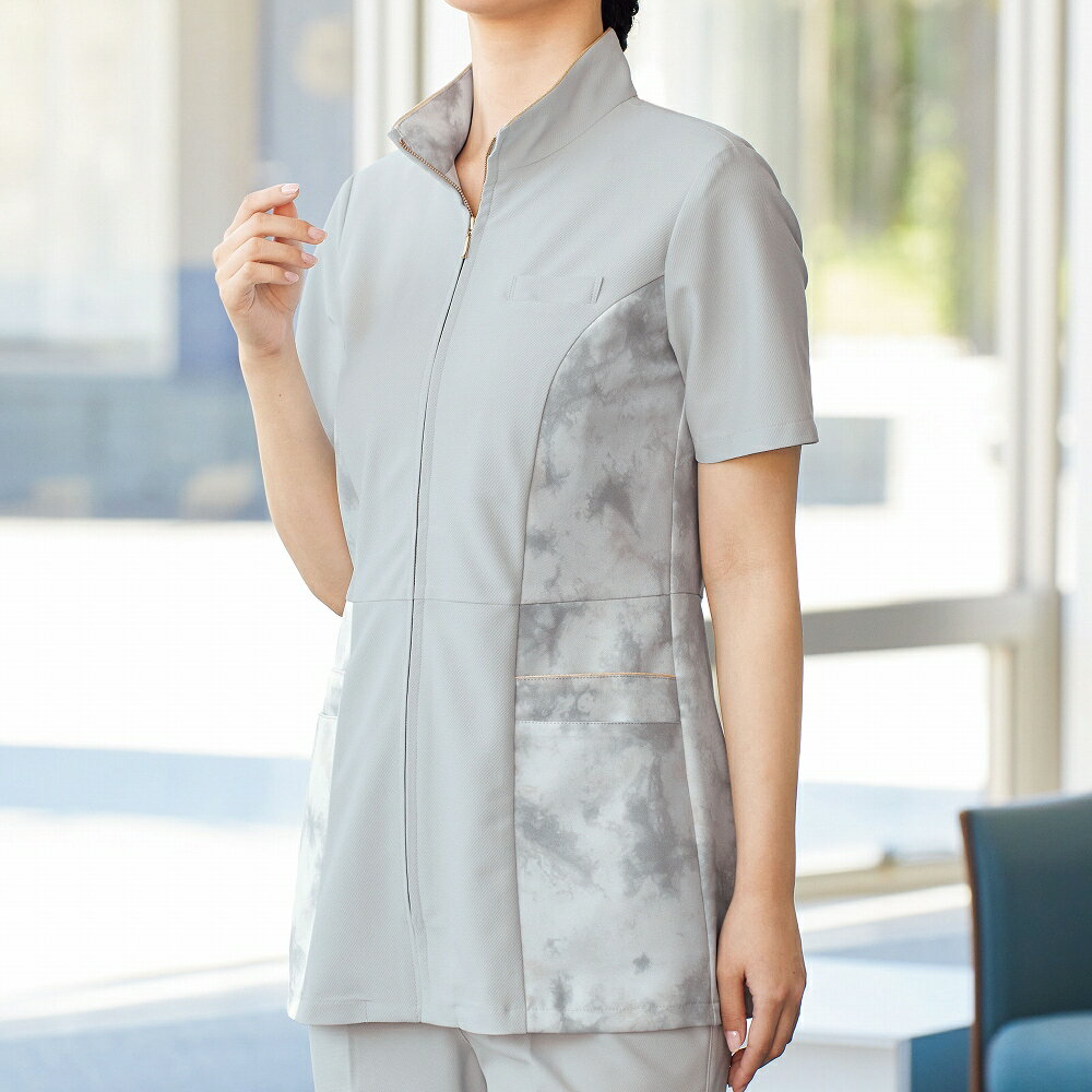 【取り寄せ】enjoie アンジョア チュニックジャケット 42106 (ZQ249) オールシーズン 2025Spring&SummerCollection