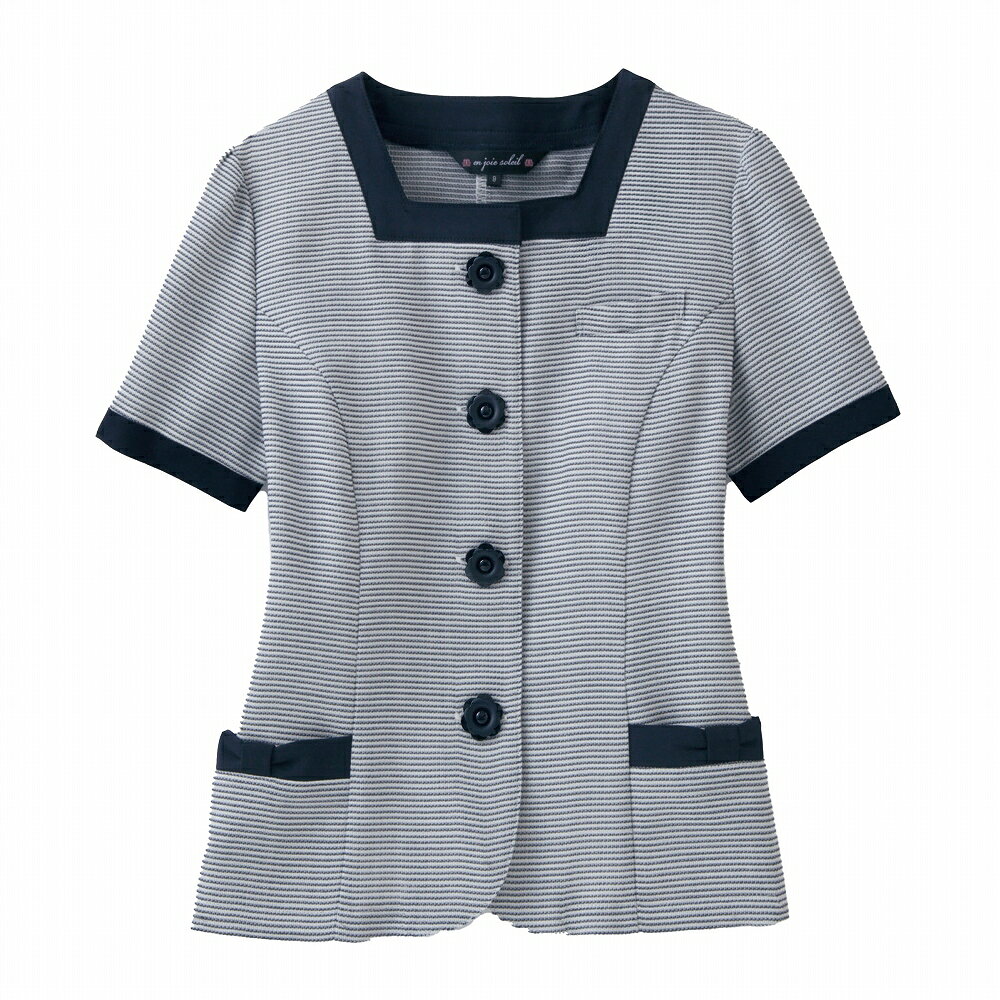 【取り寄せ】enjoie アンジョア サマージャケット 86415 (ZQ197) 5〜15号 春夏 2025Spring&SummerCollection