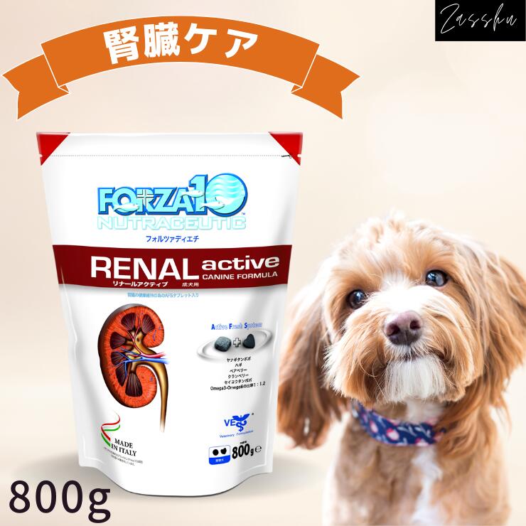 フォルツァ 犬 腎臓病 800g 療法食 【