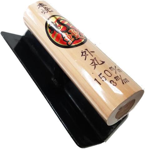 【本職用左官鏝】 外丸面引鏝150切付　鰻マーク　21229 サイズ：150切付 品番:21229 ブランド：鰻マーク 注※イメージ画像はサイズ150x3mmを代表画像としています。─────────────────────取寄商品のため、メーカー欠品および廃番が判明した場合はご注文をキャンセルさせて頂くことがございます。 ─────────────────────
