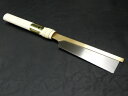 俺鋸 池田目 真鍮背金付ミニ導突鋸 本目立て仕上六寸(150mm)28枚目