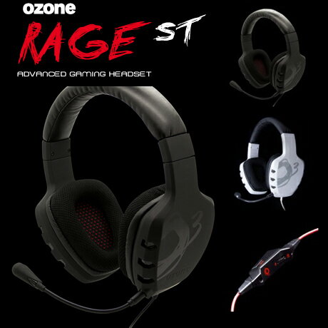 ゲーミングヘッドセット OZONE RAGE ST GAMING HEADSET 送料無料※一部地域除く