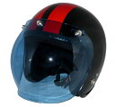 ポイント2倍!ZK-300スモールジェット内装着脱式で外して洗える【メタリックブラック/レッド】+ブルーバブル SG公認 PSC認可 全排気量対応盗難防止金属ホ...