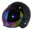 ポイント2倍!ZK-300スモールジェット内装着脱式で外して洗える【ブラック】+レインボーバブル SG公認 PSC認可 全排気量対応盗難防止金属ホルダー※単品購...