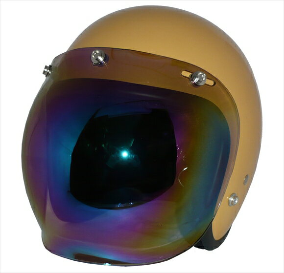 ポイント2倍！ZK-380スモールジェット【ゴールド】+レインボーバブルSG公認 PSC認可 全排気量対応盗難..