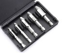 損傷スクリューエクストラクターセット 1/4インチ六角シャンク付き 高速スチール 6mm 7mm 9.5mm 11mm 12mm