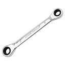 ラチェットレンチ 8mm x 10mm メートル法ダブルボックスエンド 1個