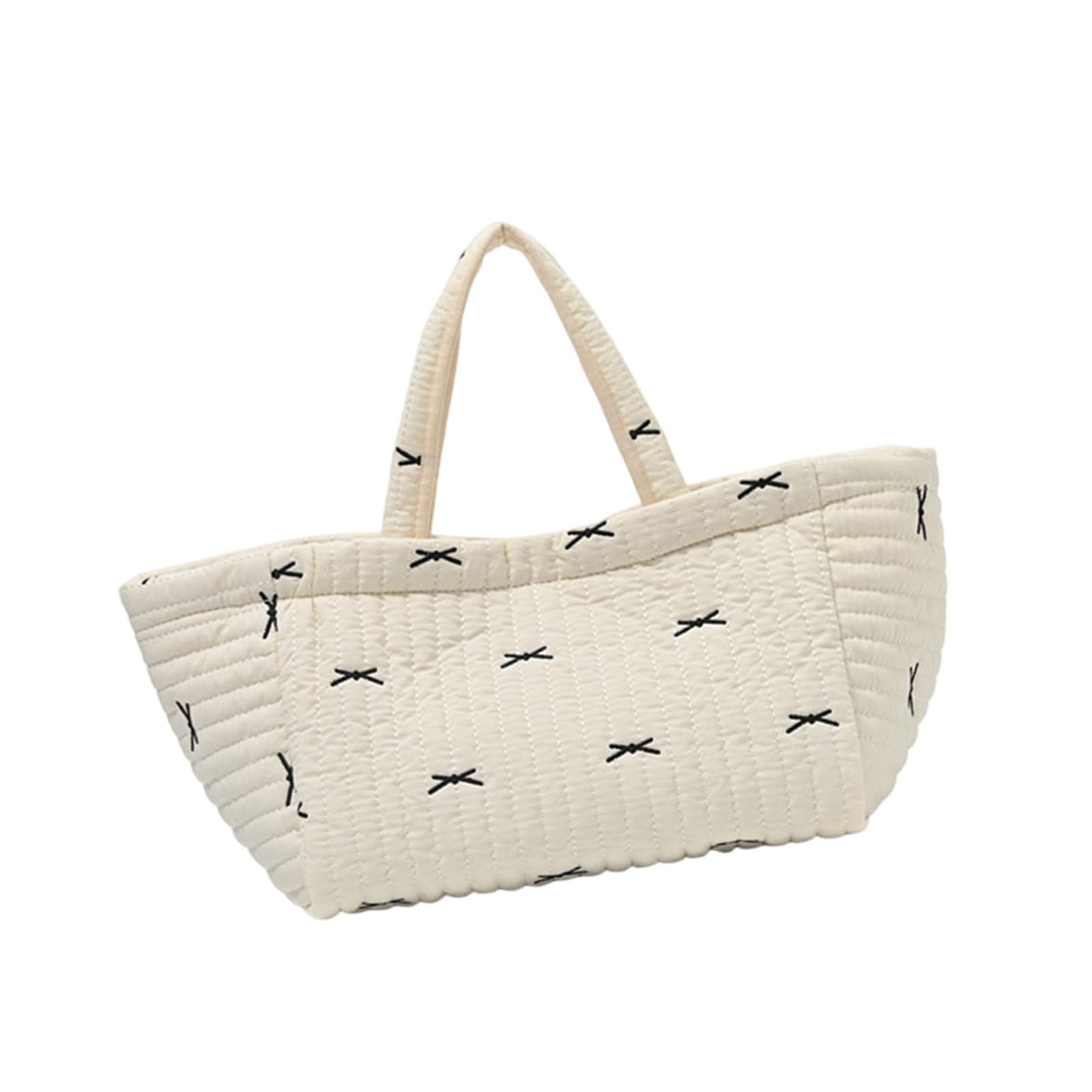 ハンドバッグプラムプラムハンギングバッグ刺繍パターンママバッグ