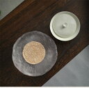 激安セール すりガラス ドライティーテーブル 急須承せん・茶杯マット 和風茶托 お菓子展示皿 多機能トレー