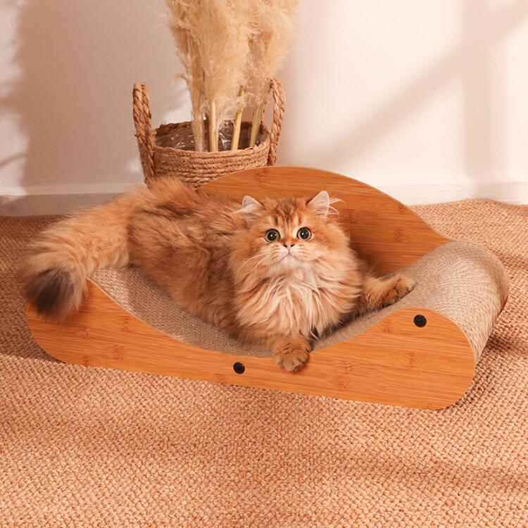 キャットスクラッチャー　ねこ おもちゃ　運動不足 ストレス解消　 猫用　ソファ　ソファー　ベッド　..