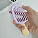 プレゼントかわいい櫛 に値 トランペット 中歯櫛 あつさを増す 耐久性 静電気防止 子ども ブラシ本 ポータブル ついでに ポケット櫛