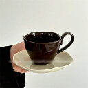 スタイル ラテカップ 午後ティーカップ ウォーターカップ プレゼント り イレギュラー 撞色 コーヒーカップ コーヒーカップソーサー