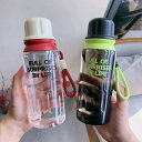 水筒 スポーツマグカップ 大容量 シンプル ポータブル プラスチックマグカップ