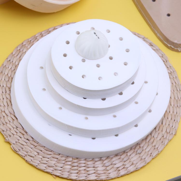 クッキングシート せいろ専用 料理用クックシート 200枚入り 穴あり ラウンド型 丸型 蒸し器 蒸籠 蒸篭 せいろ 竹 クッキングシート セイロ用紙 せいろシート 24cm用 27cm用 30cm用 せいろ専用クッキングシート