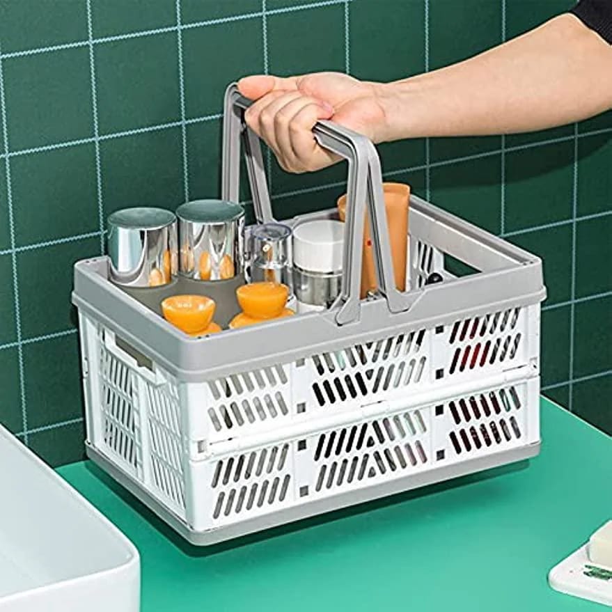 りたためるバスケット マーケットバスケット バスケット カゴ 収納 アウトドア キャンプ用 カゴ 買い物かご バスケット おしゃれ フォールディングバスケット