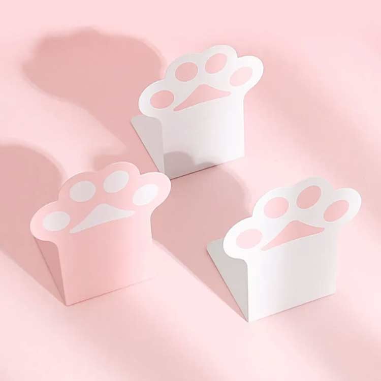 ブックエンド 4個セット ねこ 猫爪 かわいい おしゃれ 本立て 倒れない ネコ ブックスタンド 卓上収納 本 収納 本棚 収納 子供部屋 インテリア 教科書 ...