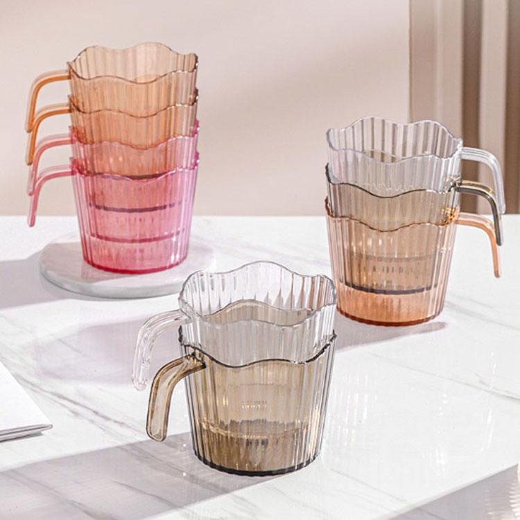 おしゃれ かわいい 透明 ホルダー 紙コップ 20個セット カップスタンド 紙コップホルダー フリル 20個セット 持ち運び 倒れない 取っ手付き 耐熱 断熱 オフィス 5オンス 事務所 来客用 ピクニック 使い捨てコップホルダー