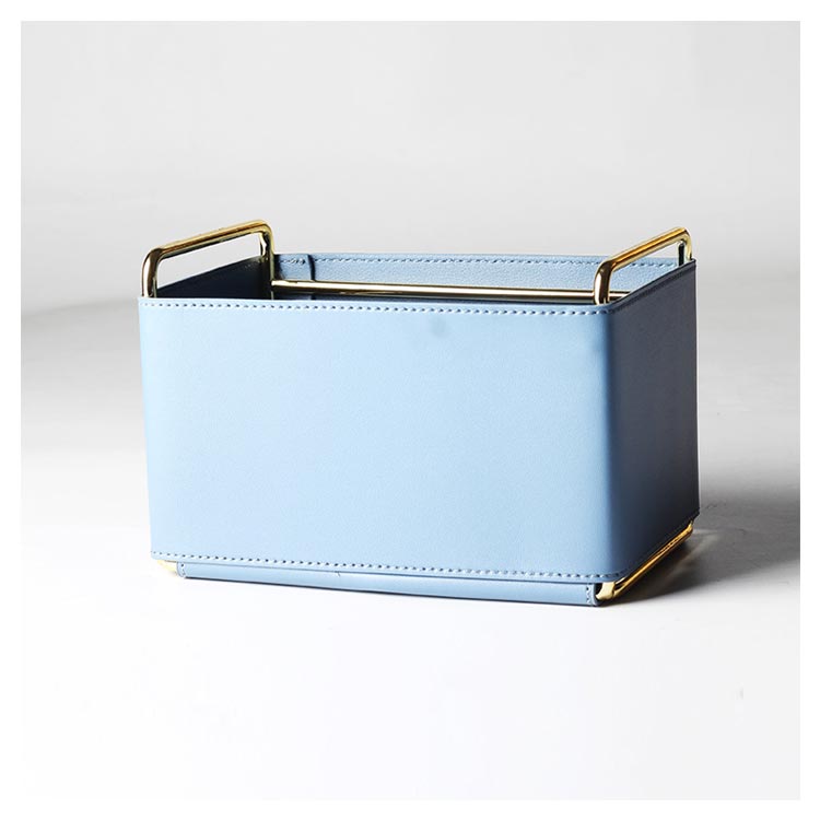 ボックス BOX レザー調 小物収納 合皮 おしゃれ 化粧品 小物入れ 収納ボックス 卓上 高級感 収納ケース..