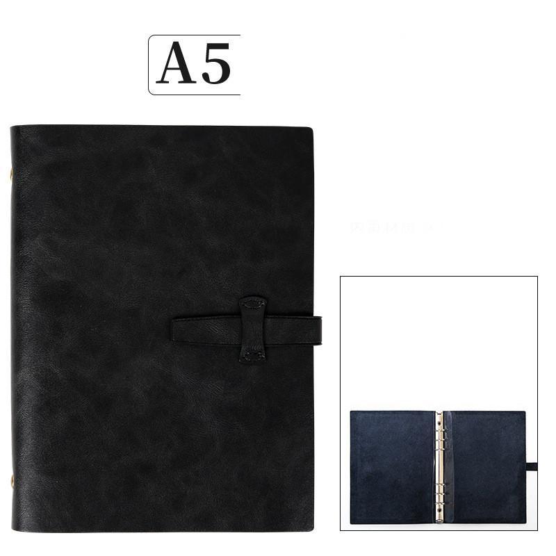 システム手帳 a5 6穴 ビジネス シンプル バインダー 手帳 ビジネス手帳 メンズ レディース 卒業祝い 誕..