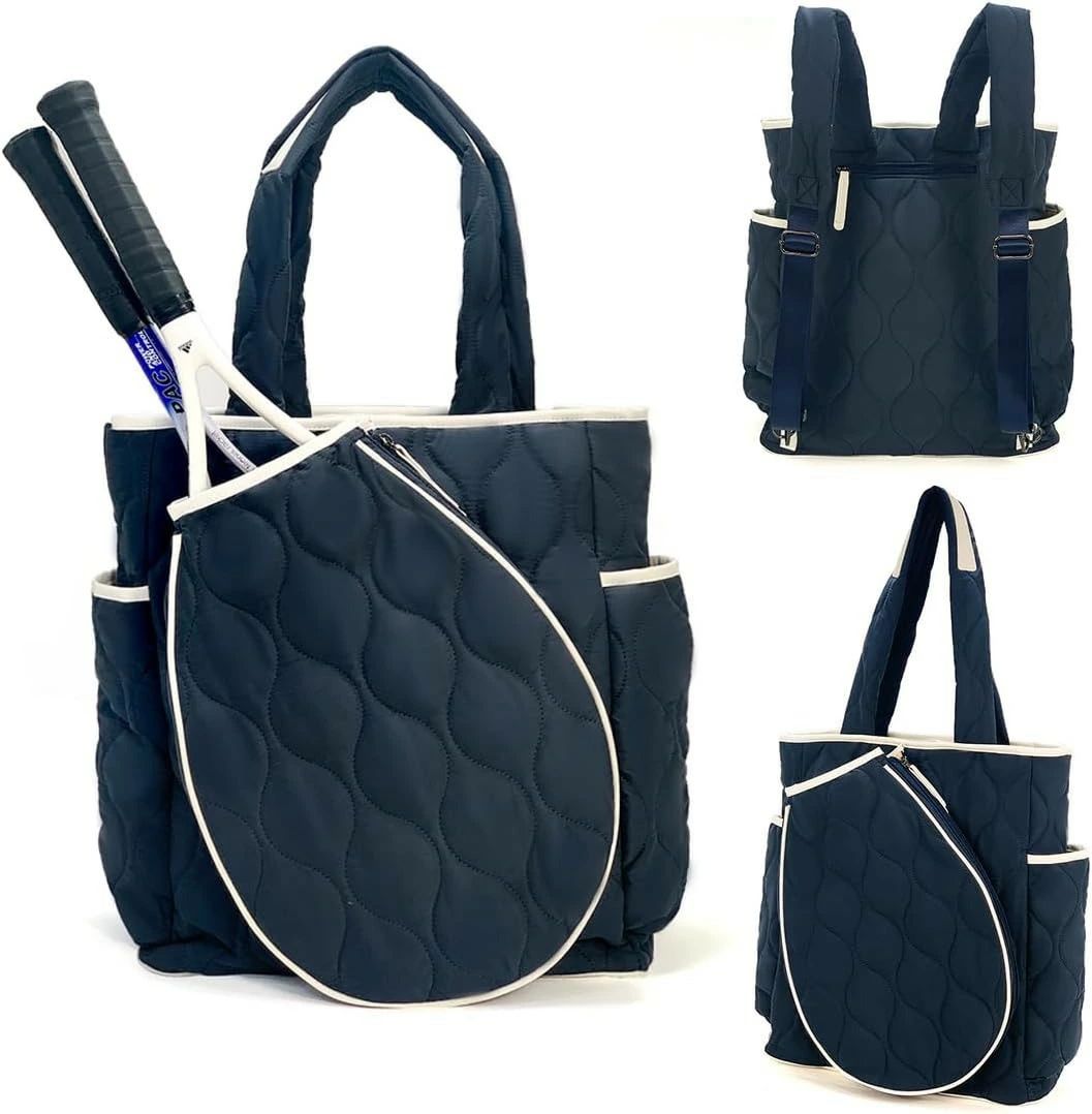 テニスラケットバッグ テニスバッグ ラケットトート バドミントンラケットキャリーバッグ テニスラケッ..