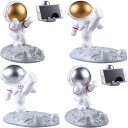 メガ割 スマホ ホルダー 卓上 携帯スタンド 宇宙飛行士 置き物 携帯たて スマホ立て メモ立て プレゼント