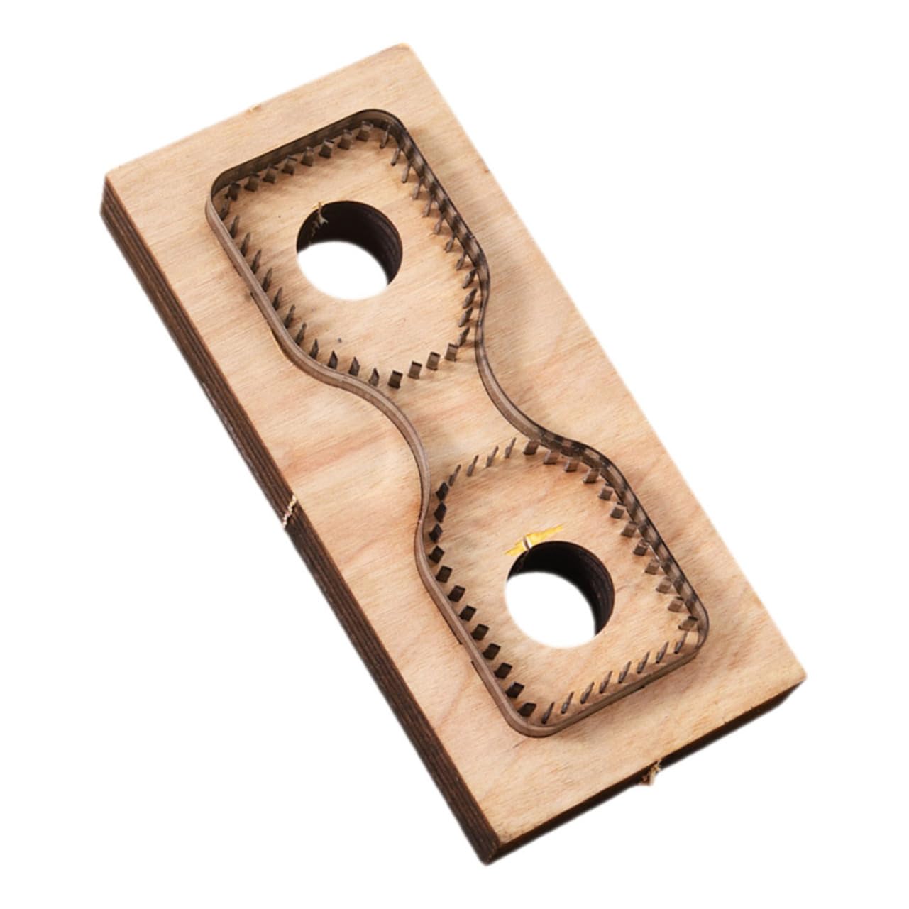 革のキーホルダーのステンシル 革金属抜き型 スト ヘッドモールドの切断 革ストリップカッター クリッ..