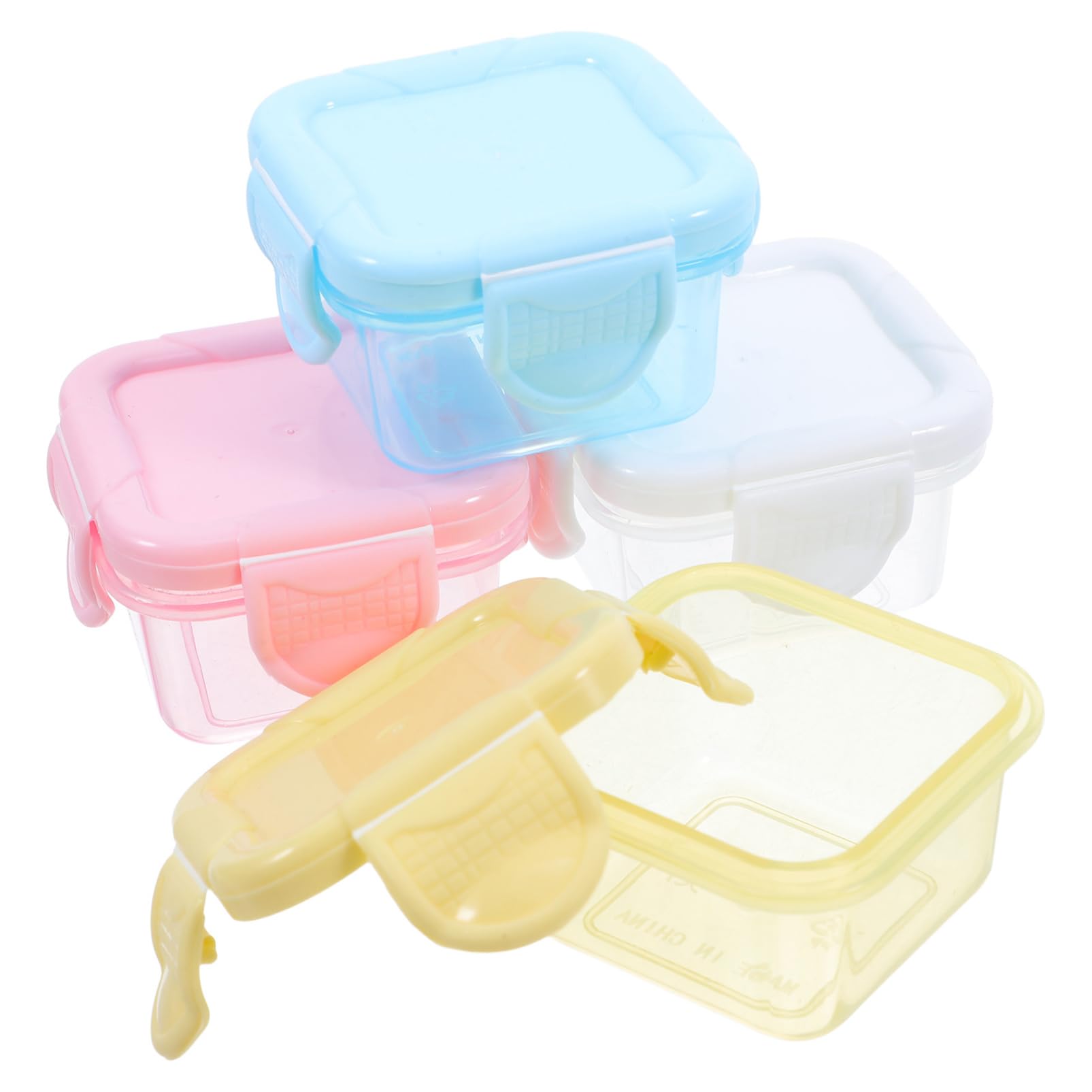 フルーツケース ミニ お弁当 レンジ対応 ケース 調味料 ソース保存 密閉 子供 フードコンテナ 小さい ..