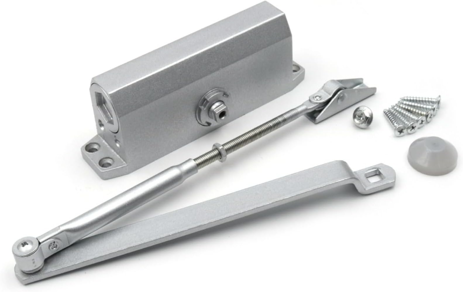 パラレルドアクローザー、引き戸、ドアキャッチ、ストップ付きドアクローザー、スチールドア、汎用交換..