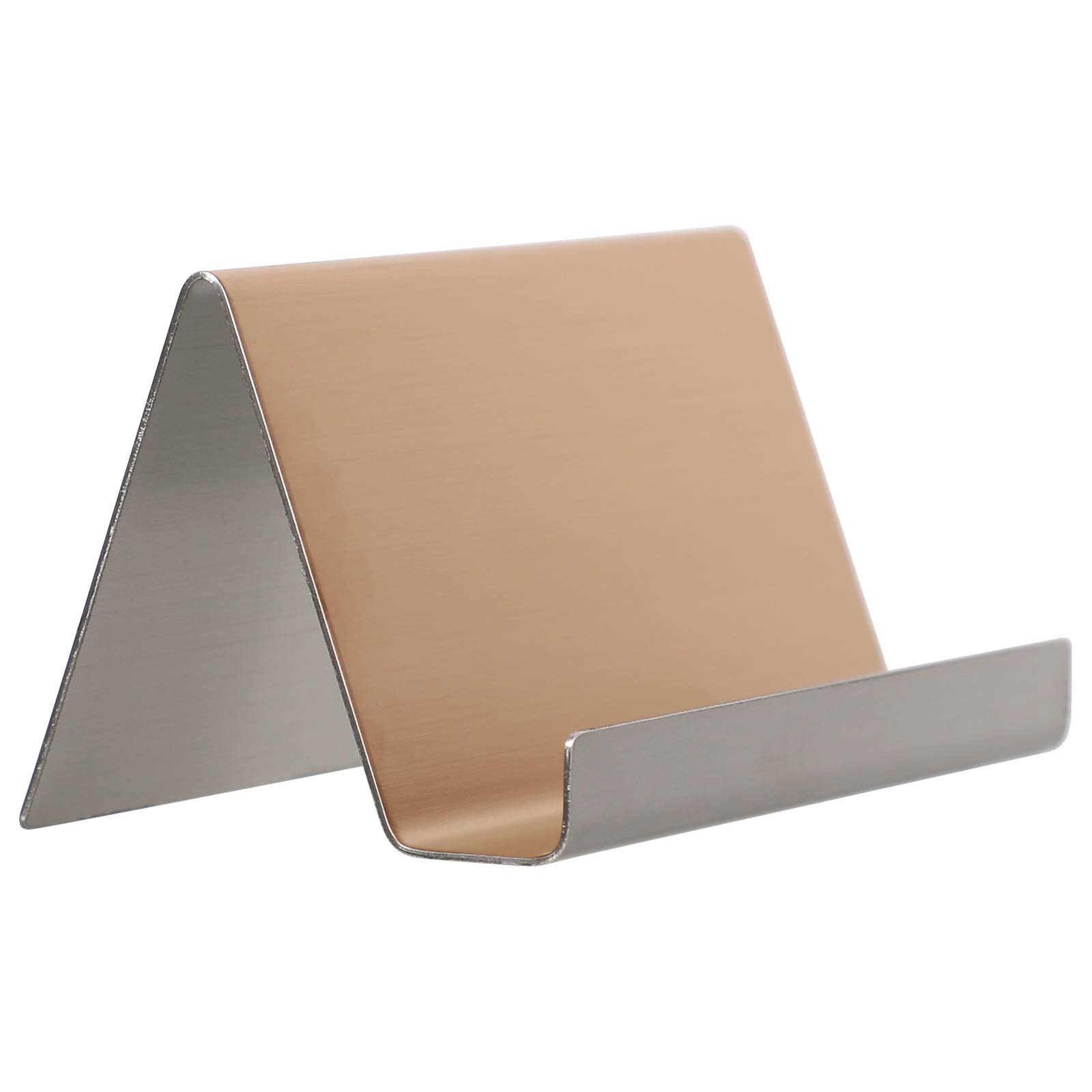 ステンレス鋼 名刺ホルダー 卓上用 