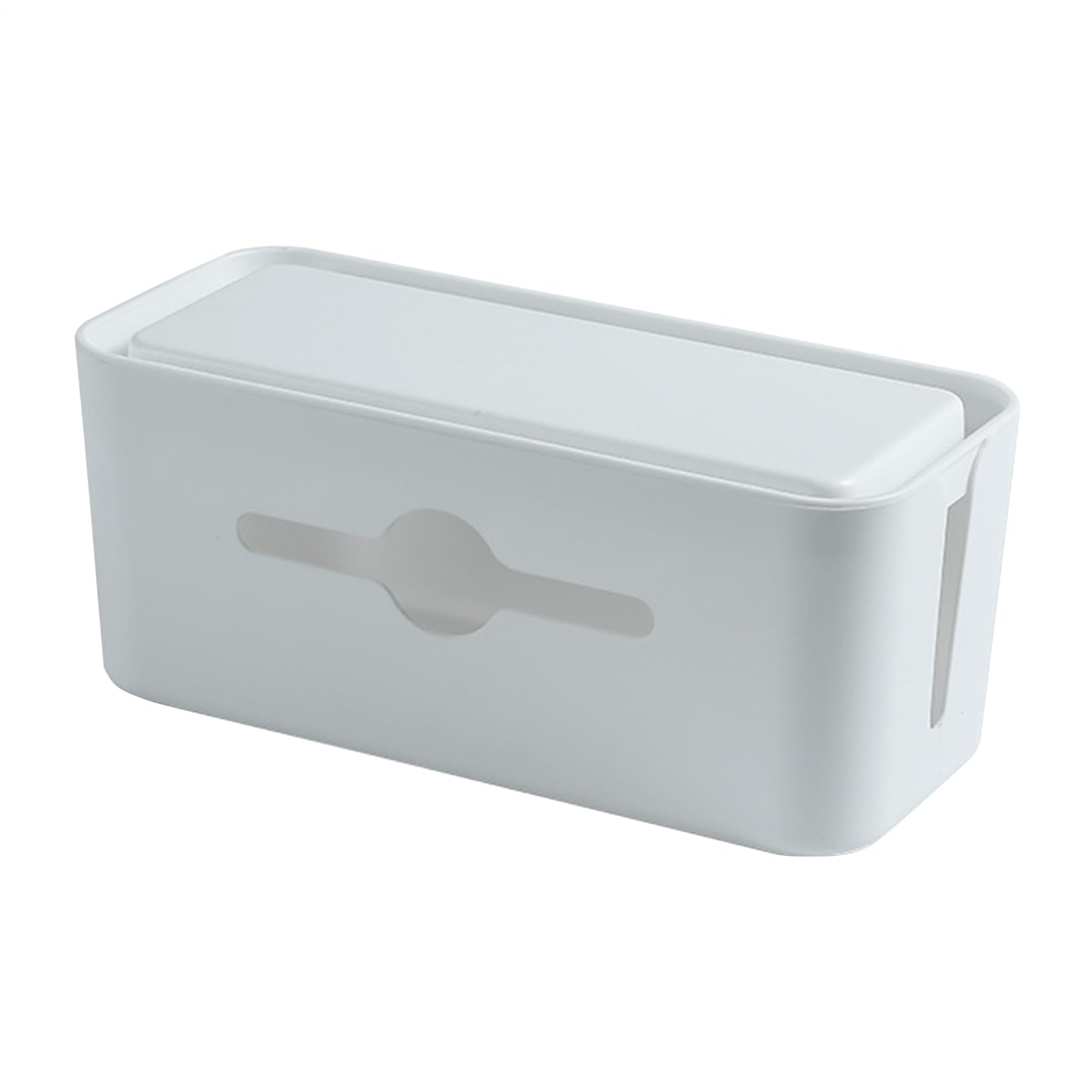 ケーブルボックスカバー、コード管理ボックス | テレビコードコンシーラーワイヤーオーガナイザーケー..