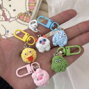 奇妙でいたずらな小さなモンスター 漫画 クリエイティブ かわいい 名入れ プレゼント キーホルダー ランドセルアクセサリー キーホルダー キーリング キーカバー