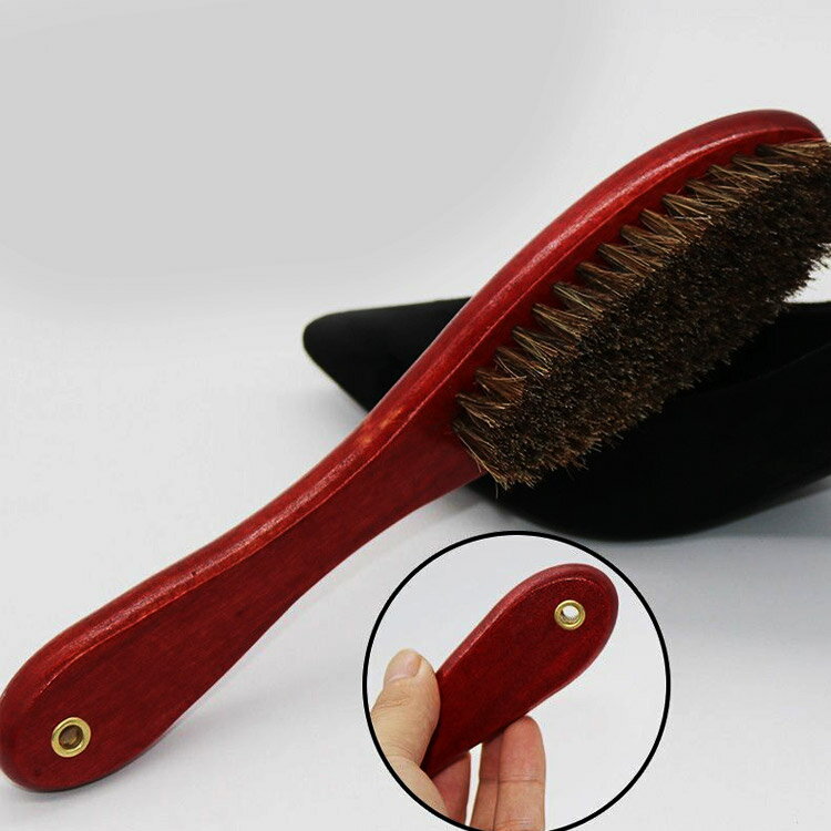 洋服ブラシ カシミヤ ブラシ スーツブラシ 冬 洋服 毛取り ブラシ 馬毛ブラシ 天然馬毛100% 毛玉ブラシ 冬用 静電除去 天然木 毛取り 靴ブラシ スーツブラシ 髪の毛 埃取り 花粉対策 おしゃれ ストラップ付き プレゼント