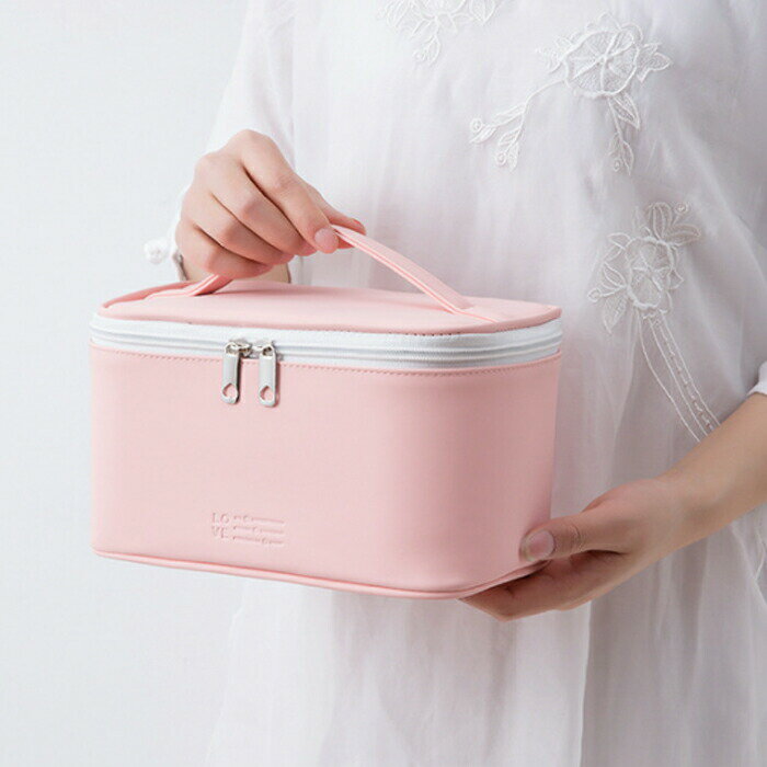 可愛い 化粧ポーチ [ ナチュメイプル カラフル バニティポーチ ] コンパクト 持ち歩き 機能的 化粧 推し色 バニティバッグ メイク ポーチ 収納 道具 リップ メイクボックス プチギフト 誕生日プレゼント 女友達 ギフト 中学生 女性