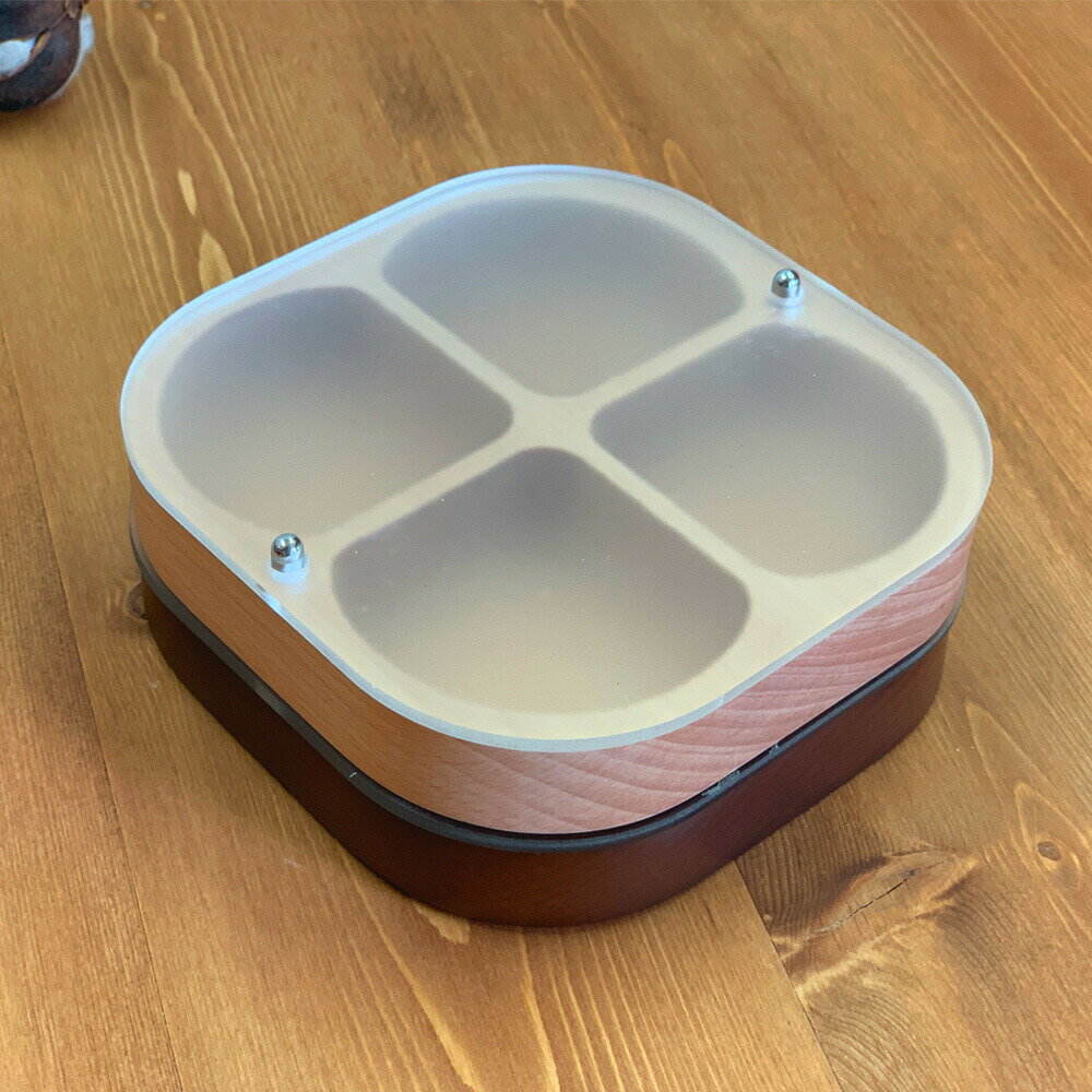 アクセサリートレイ 天然木 ケヤキ [ ナチュメイプル ジュエリーボックス 木製 クローバー ] アクセサリートレー 収納 小物入れ 収納 北欧 アンティーク スタッキング型 ジェリーケース 蓋付き 誕生日プレゼント 女友達 女性 大人