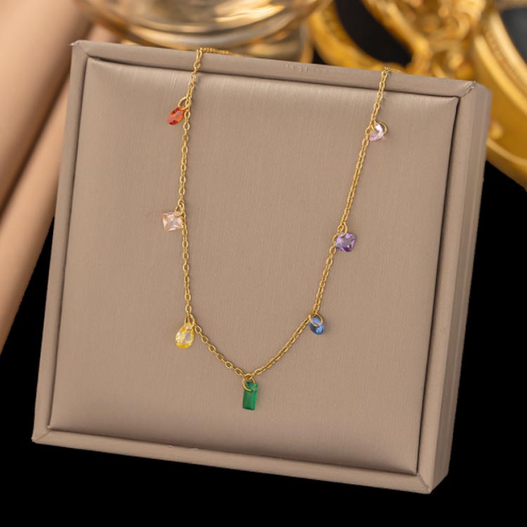 ブレスレット つけっぱなし 上品 ゴールド アンクレット 華奢 ジュエリー ギフト 金属 ネックレス チェーン レディース カラービジュー キラキラ ゴールド ...