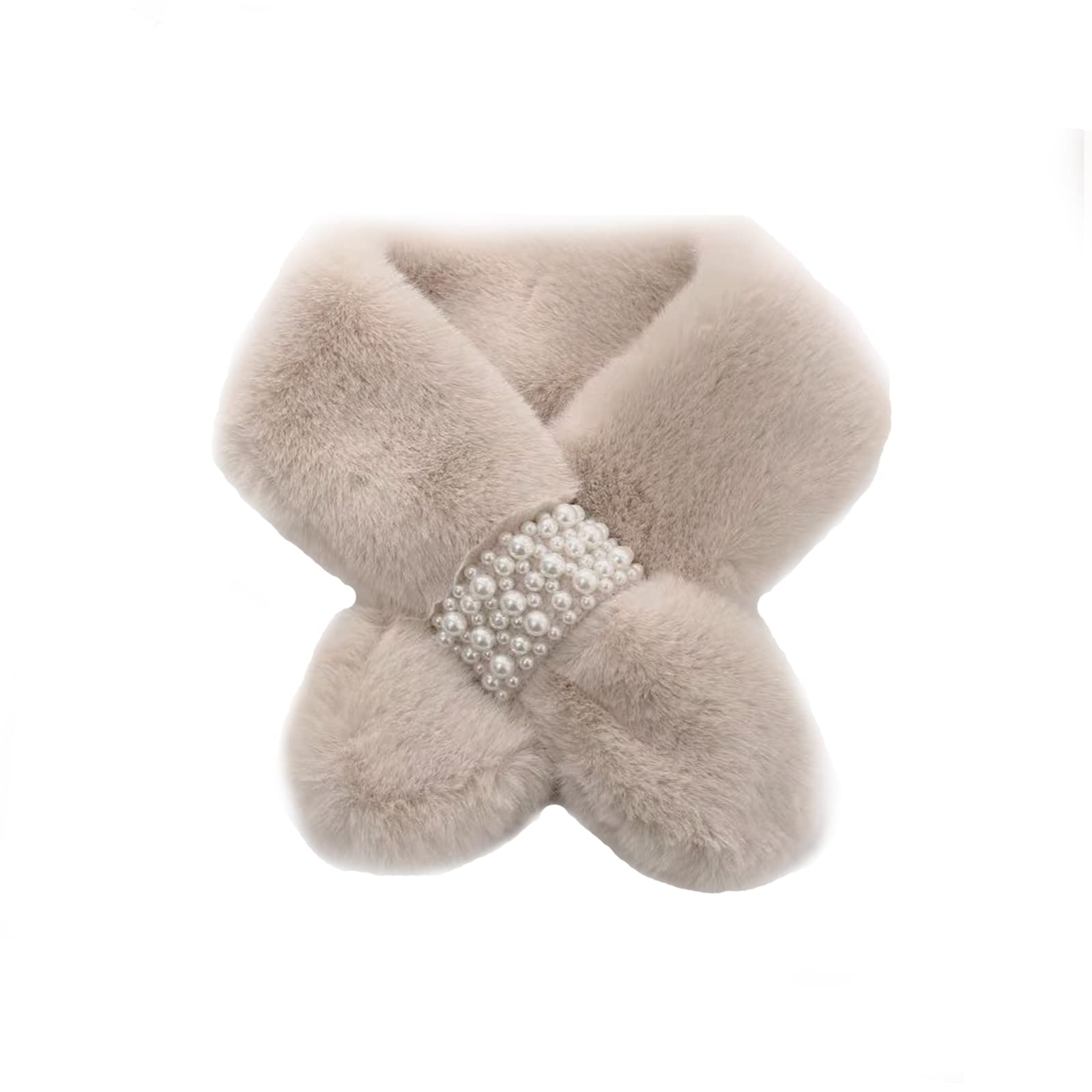 フェイクファー ティペット マフラー スヌード レディース ストール ふわふわ 暖かい 秋冬 柔らかい 厚..