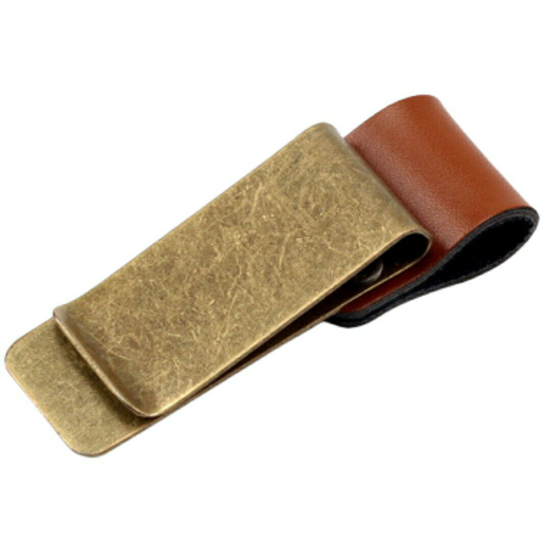 ペンホルダー クリップホルダー ペンクリップ マネークリップ 手帳用アクセサリー レザー調 ペン 眼鏡 ..