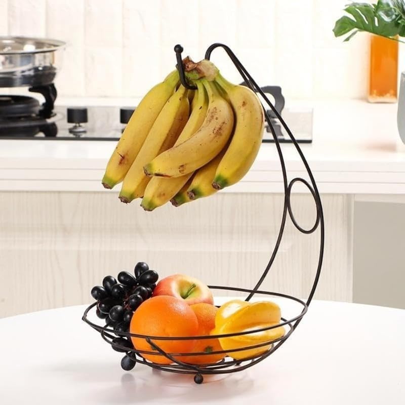 バナナスタンド フルーツボウル 北欧 フルーツ・果物・小物入れ お菓子・果物収納かご アイロン インテ..