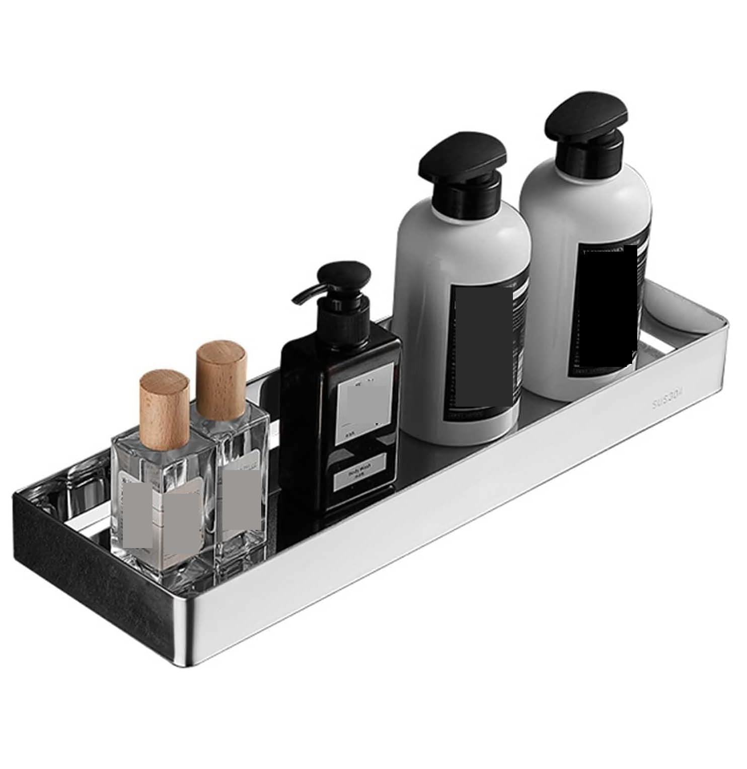 シャワーラックバスルームラックバスルーム収納ラックバスルーム収納ラック壁掛けシャワーバスケット仕..