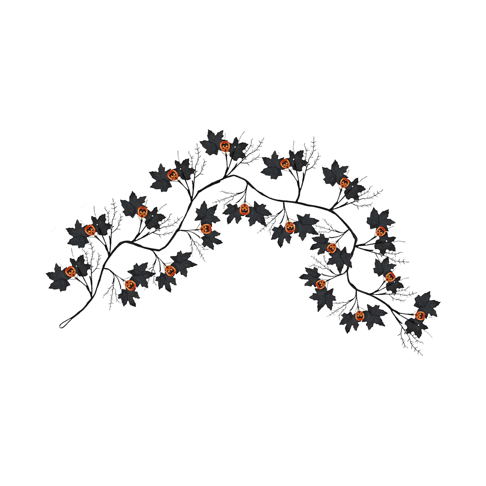 ハロウィン つるライト 装飾品 - ハロウィン 54 LED 柳 ツル ガーランド,防水 ツイッグ ウォール ガー..