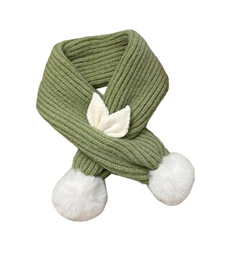 キッズ マフラー ケーブル編み 女の子 男の子 ニットスカーフ 可愛い 保温 スヌード おしゃれ ネックウ..