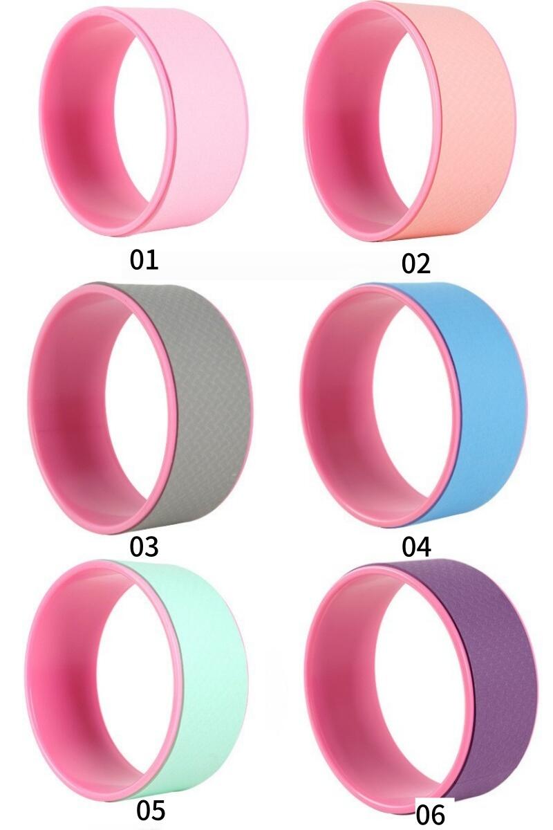 ヨガホイール コルク ヨガリング ストレッチ用リング コルクヨガホイール ホイールヨガ 背中ストレッチ ヨガ器具 マッサージ柔軟性 バランス バックベンド 姿勢改善 ダイエット器具 腰やせ 体幹強化ダブル色